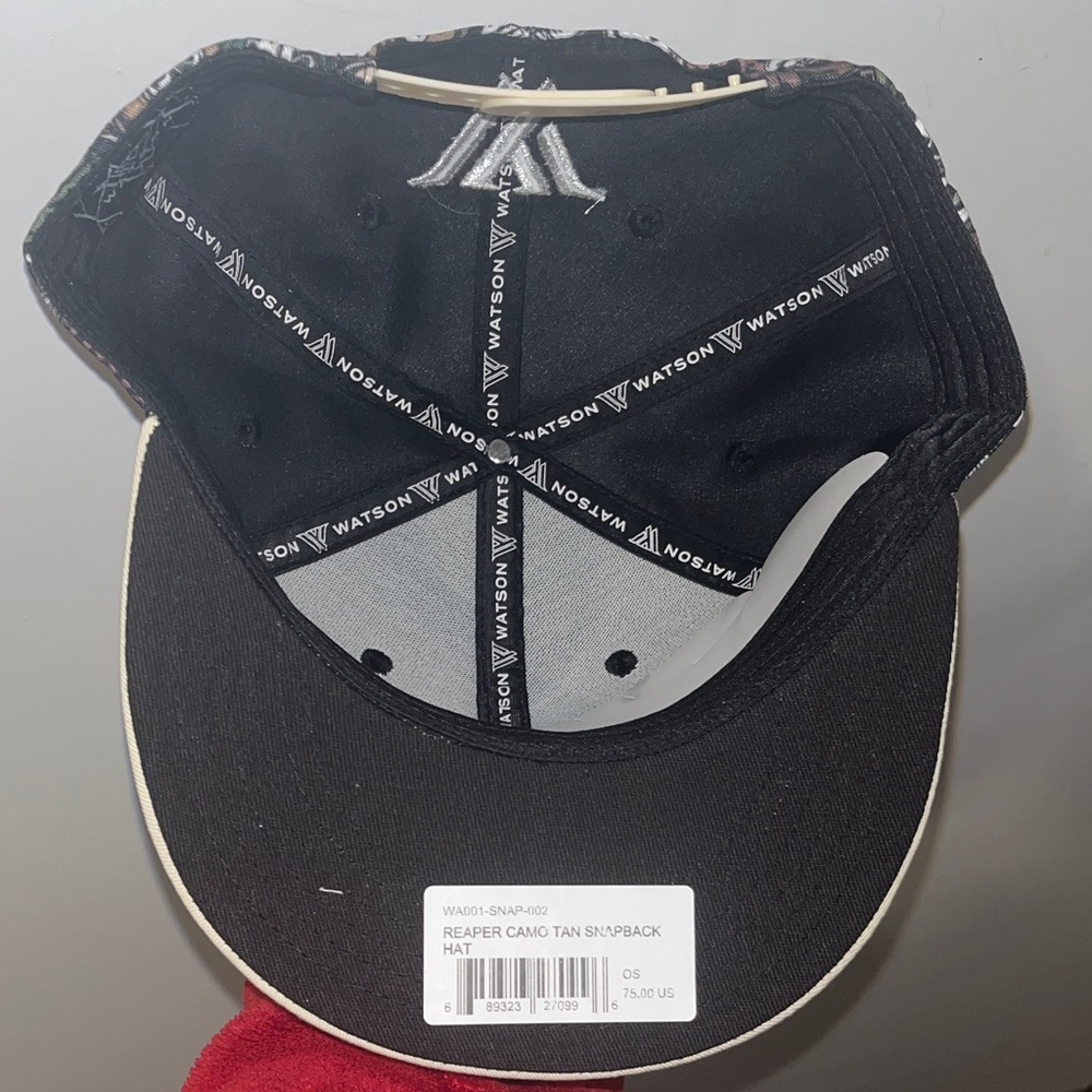 Watson Skull Pattern Snapback Hat - Multicolor NWT - image 5